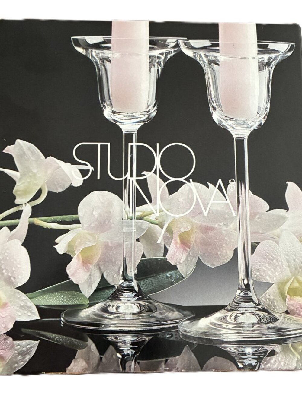 Studio Nova Solano Candle Holders Set Of 2 New In Box